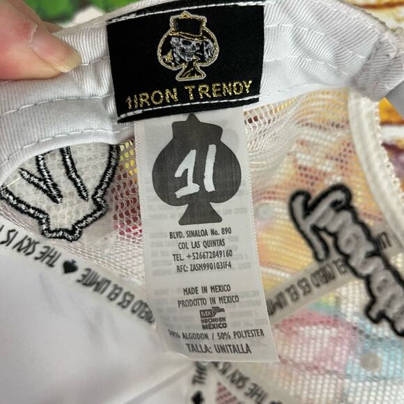 1 Iron Trendy Clover Logo "Luck is with me" 2022  Baseball Style Hat Cap One Siz - Picture 6 of 7